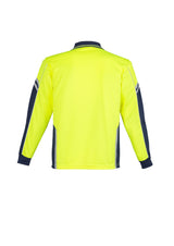 Mens Hi Vis Squad Long Sleeve Polo