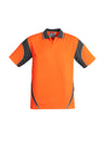 Mens Hi Vis Aztec Short Sleeve Polo