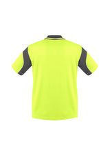 Mens Hi Vis Aztec Short Sleeve Polo