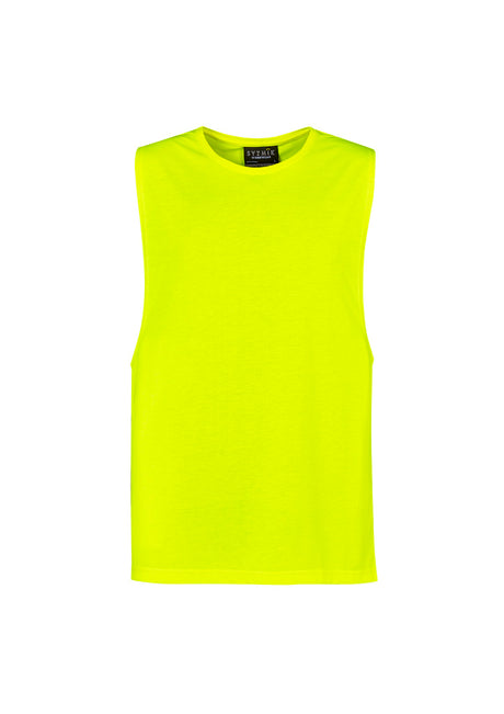 Mens Hi Vis Sleeveless Tee