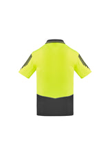 Mens Hi Vis Flux Short Sleeve Polo