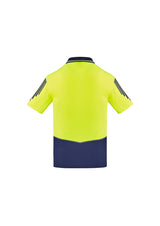 Mens Hi Vis Flux Short Sleeve Polo