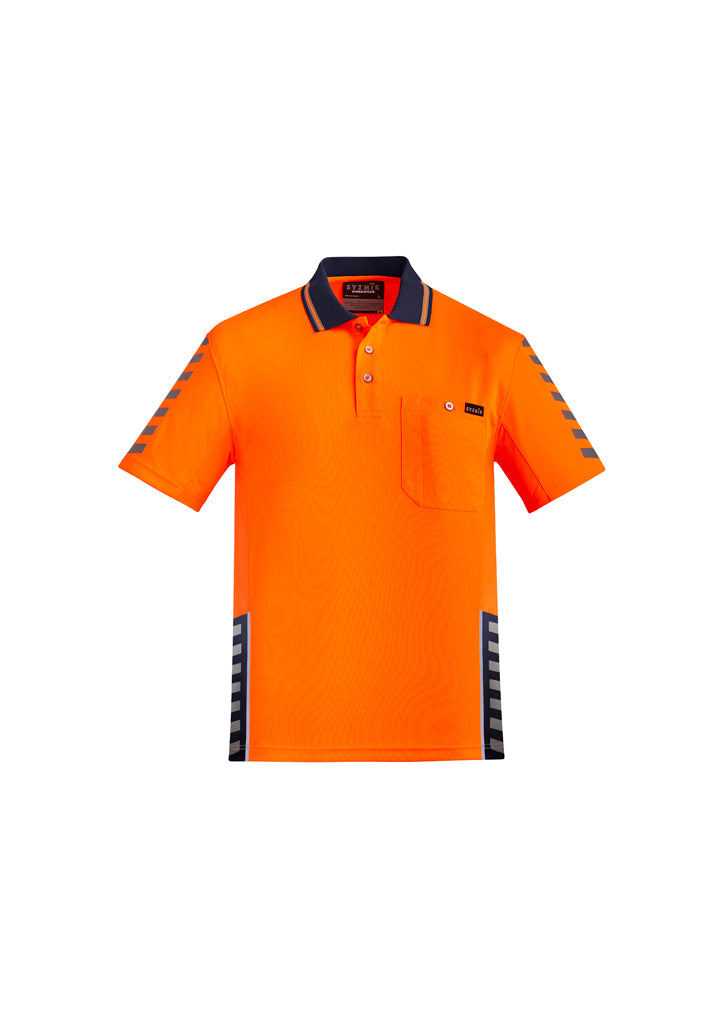 Mens Hi Vis Komodo Short Sleeve Polo