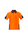 Mens Hi Vis Reinforced Squad Short Sleeve Polo