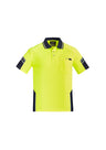 Mens Hi Vis Reinforced Squad Short Sleeve Polo