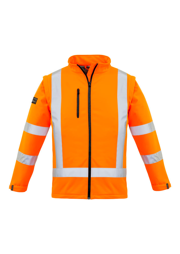 Womens Hi Vis NSW Rail X Back 2 In 1 Softshell Jacket