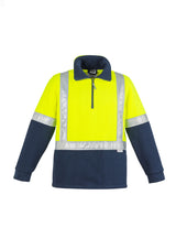 Unisex Hi Vis Polar Fleece Pullover - Shoulder Taped