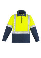 Unisex Hi Vis Polar Fleece Pullover - Shoulder Taped