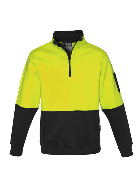 Unisex Hi Vis 1/2 Zip Pullover