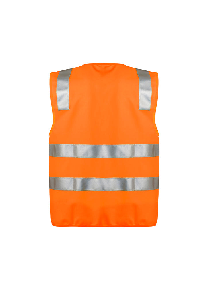 Unisex Hi Vis Zip Vest