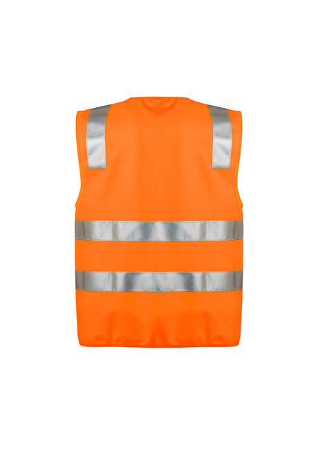 Unisex Hi Vis Zip Vest