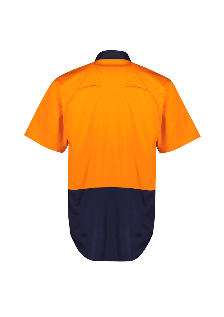 Mens Hi Vis Short Sleeve Shirt