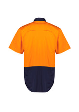 Mens Hi Vis Short Sleeve Shirt