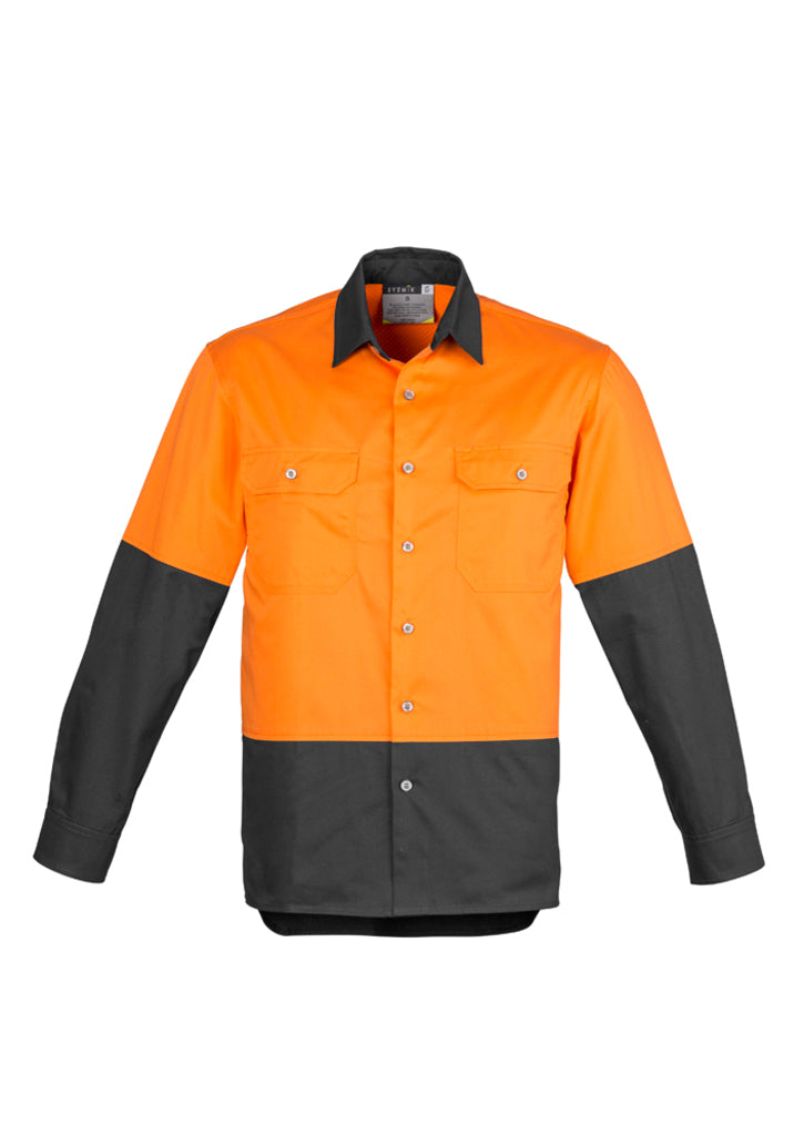 Mens Industrial Long Sleeve Shirt