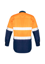 Mens Rugged Cooling Hi Vis Taped Long Sleeve Shirt