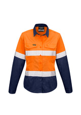 Womens Rugged Cooling Hi Vis Taped Long Sleeve Shirt