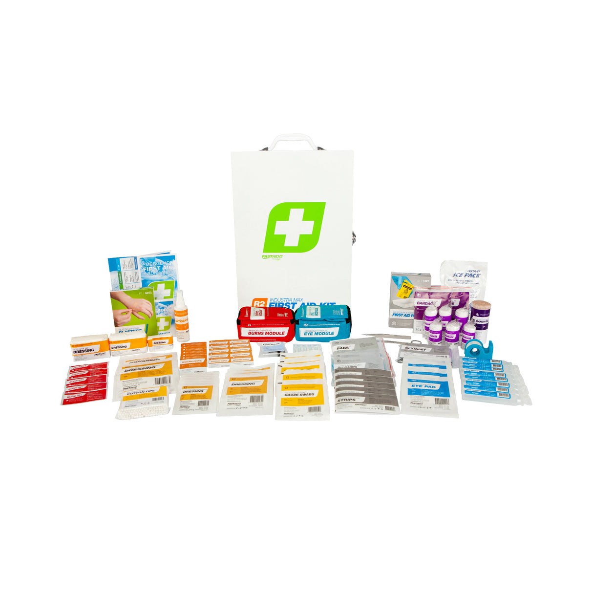 FastAid R2 Industra Max™ Metal Cabinet First Aid Kit