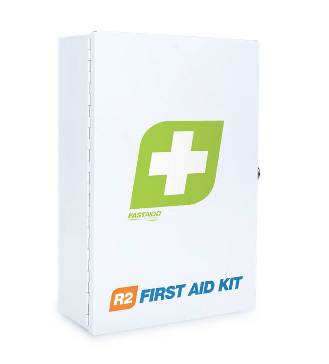 FastAid Empty First Aid R2 Metal Cabinet